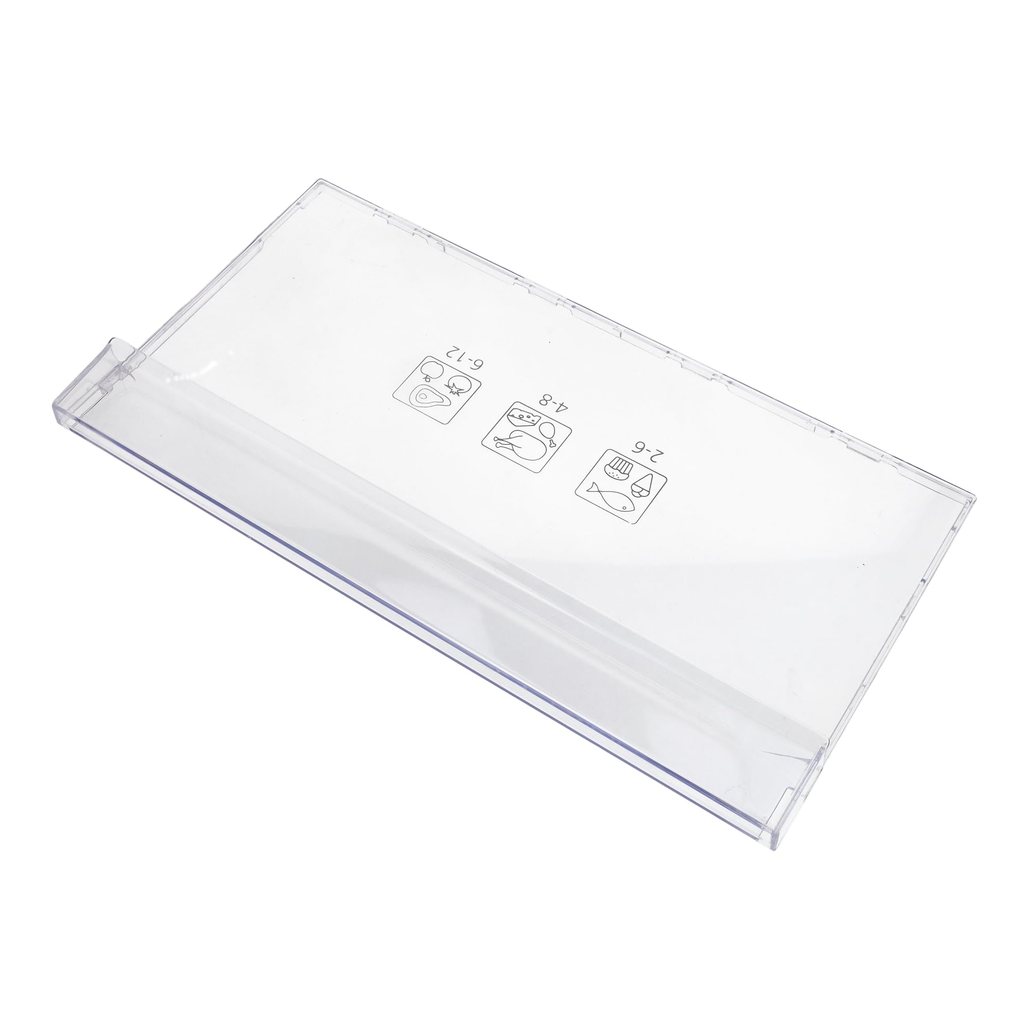 sparefixd Per frigorifero e congelatore Beko CXFG1685W CXFG1691A cassetto inferiore anteriore