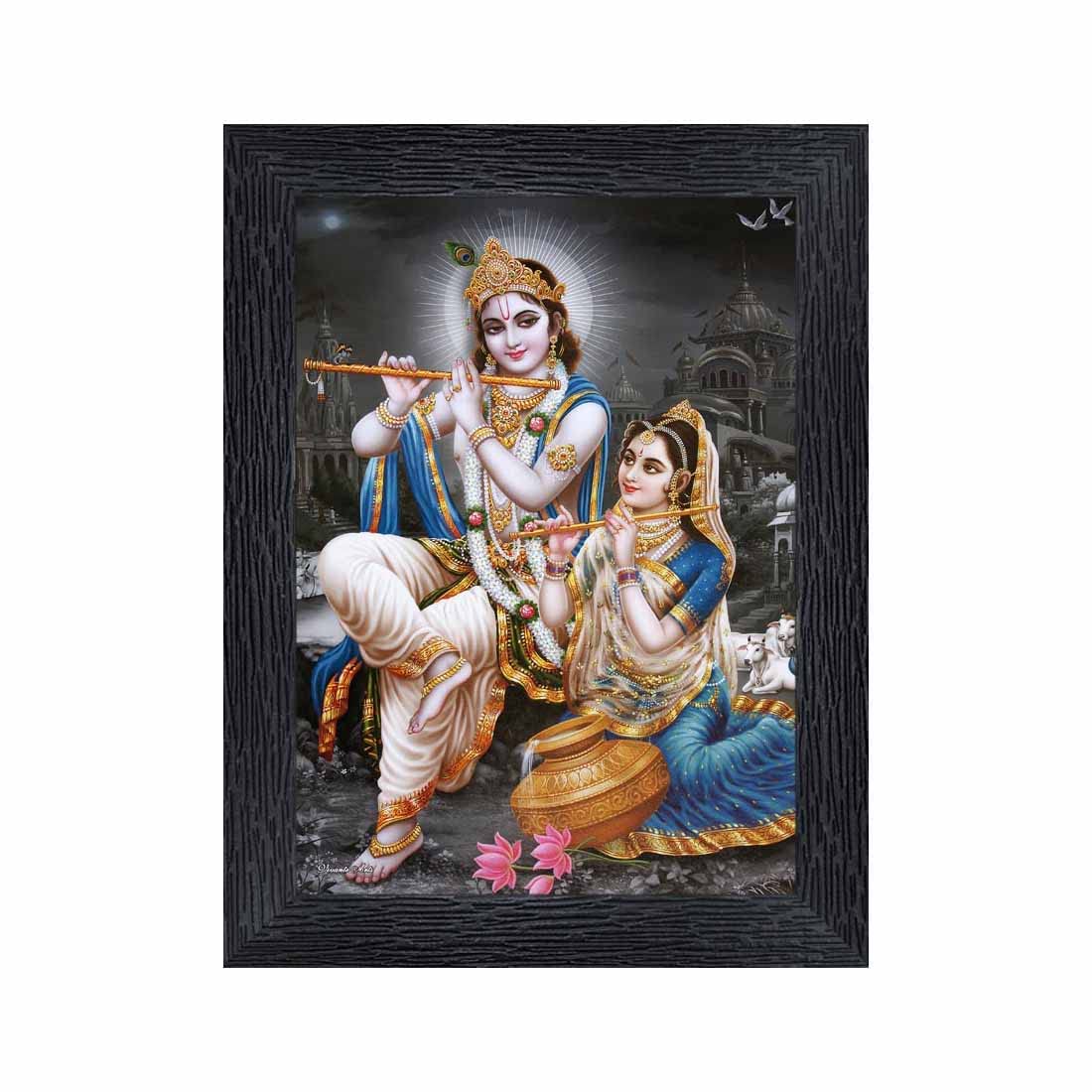 Hanuman Photo Frame - Religious Wood Frame -32