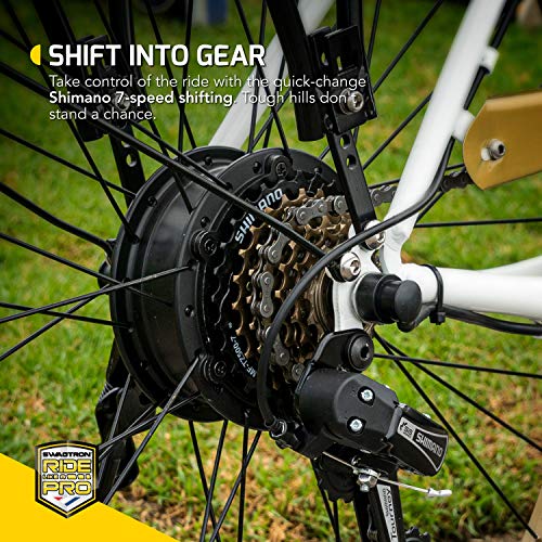 image for Swagtron EB-10 Electric Lady Cruiser Bike with 26