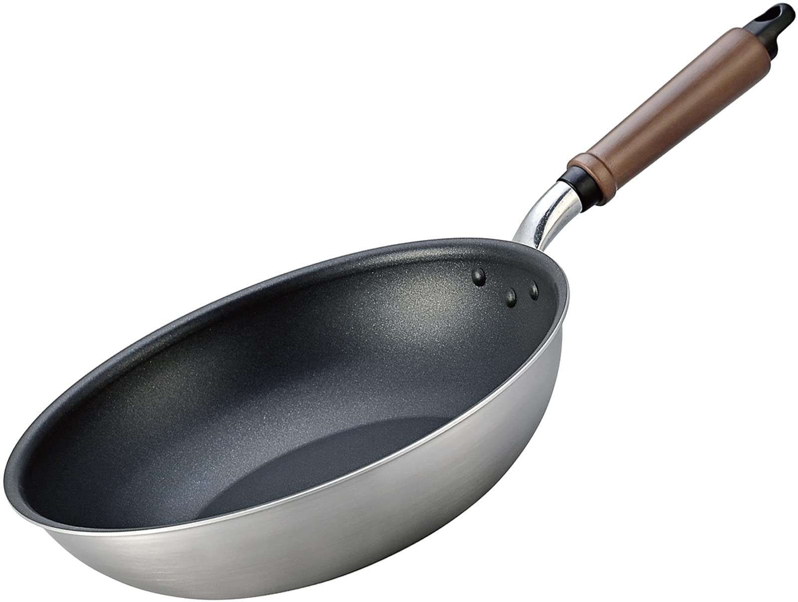 Hokuriku Aluminum Oyster Pot, 11.0 inches (28 cm), Induction Compatible, Plateard EM, Stainless Steel-image-47