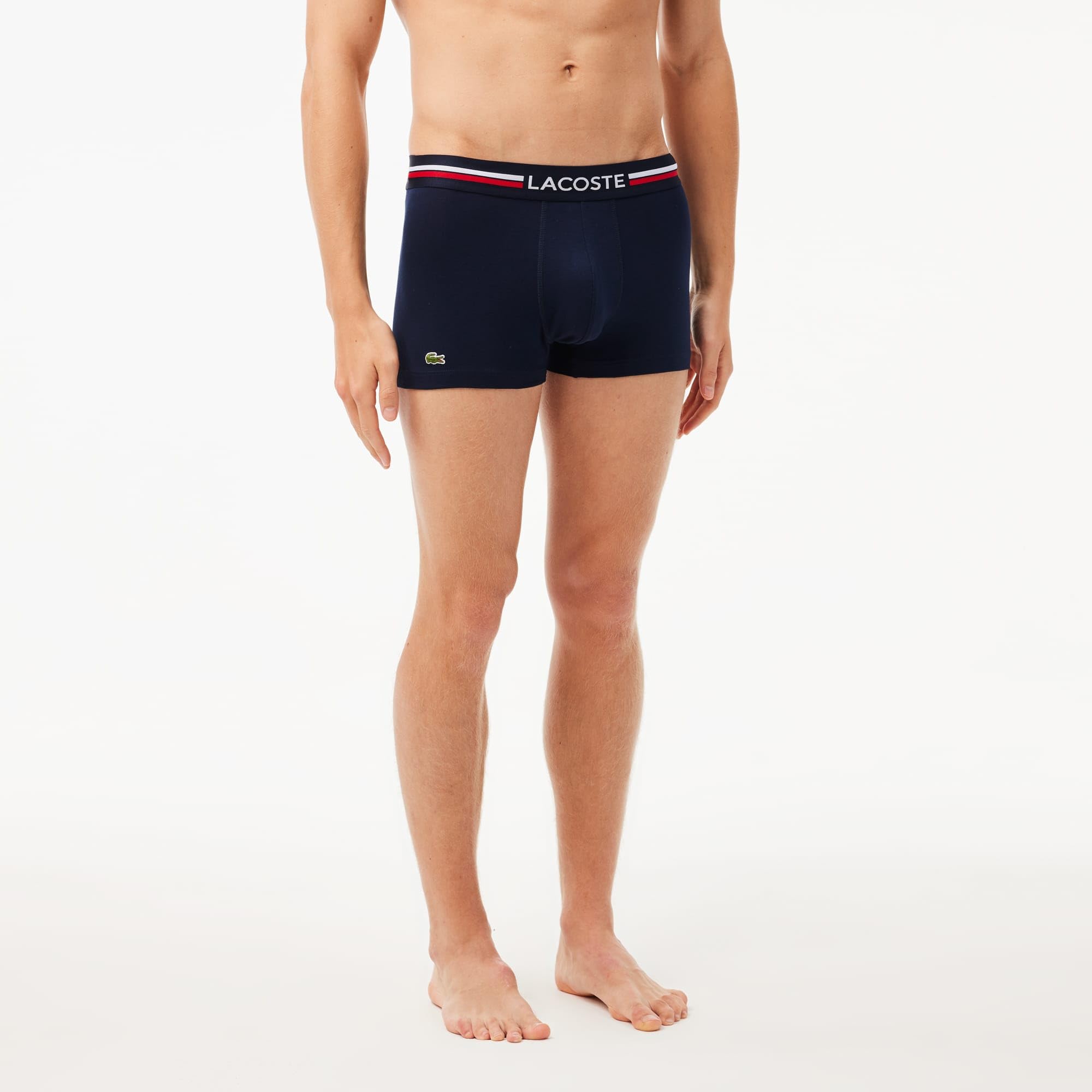 Lacoste 5h3413 Boxer Corto para Hombre Hombre (Pack de 3)