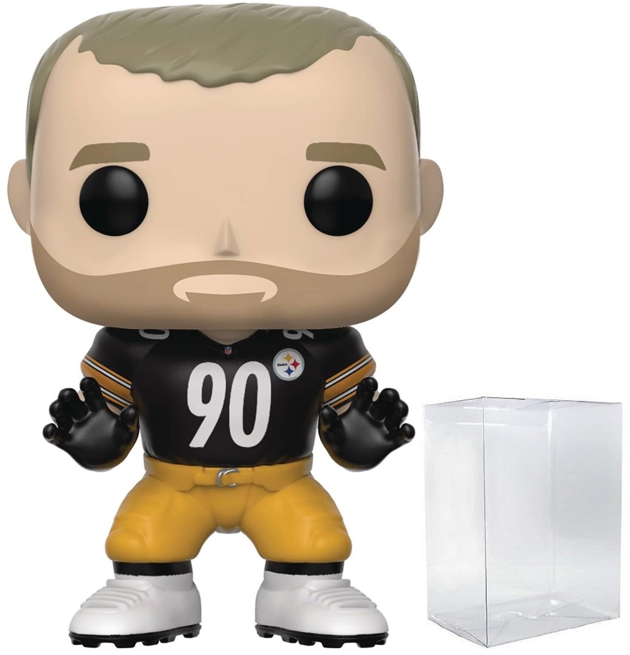 Funko Pop T.J. Watt Steelers figura decorativa de vinilo de 3.75 pulgadas para escritorio