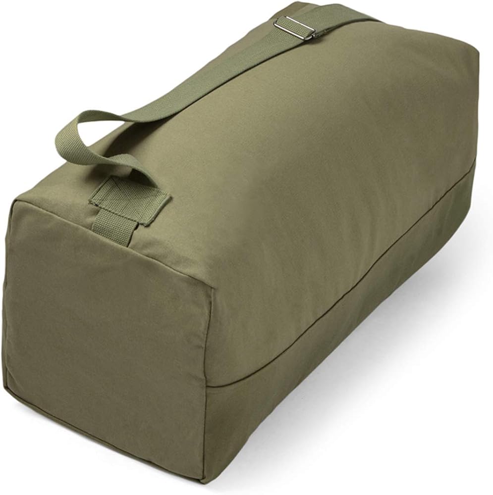 Amazon | フランス軍 ダッフルバッグ LARGE(ワンサイズ OLIVE