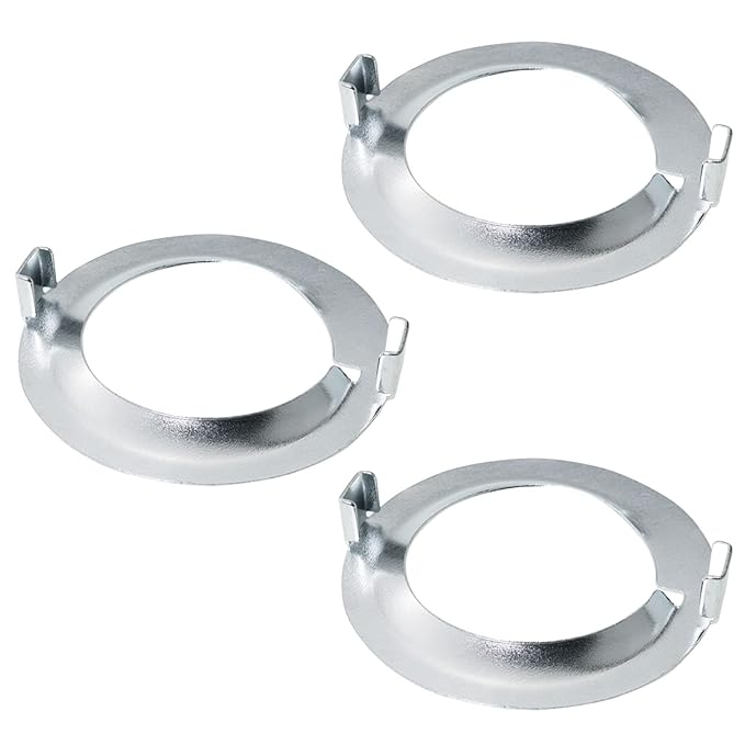 ToToT 3pcs Lamp Holder Outer Ring E26 Light Socket Shade Ring 11/2