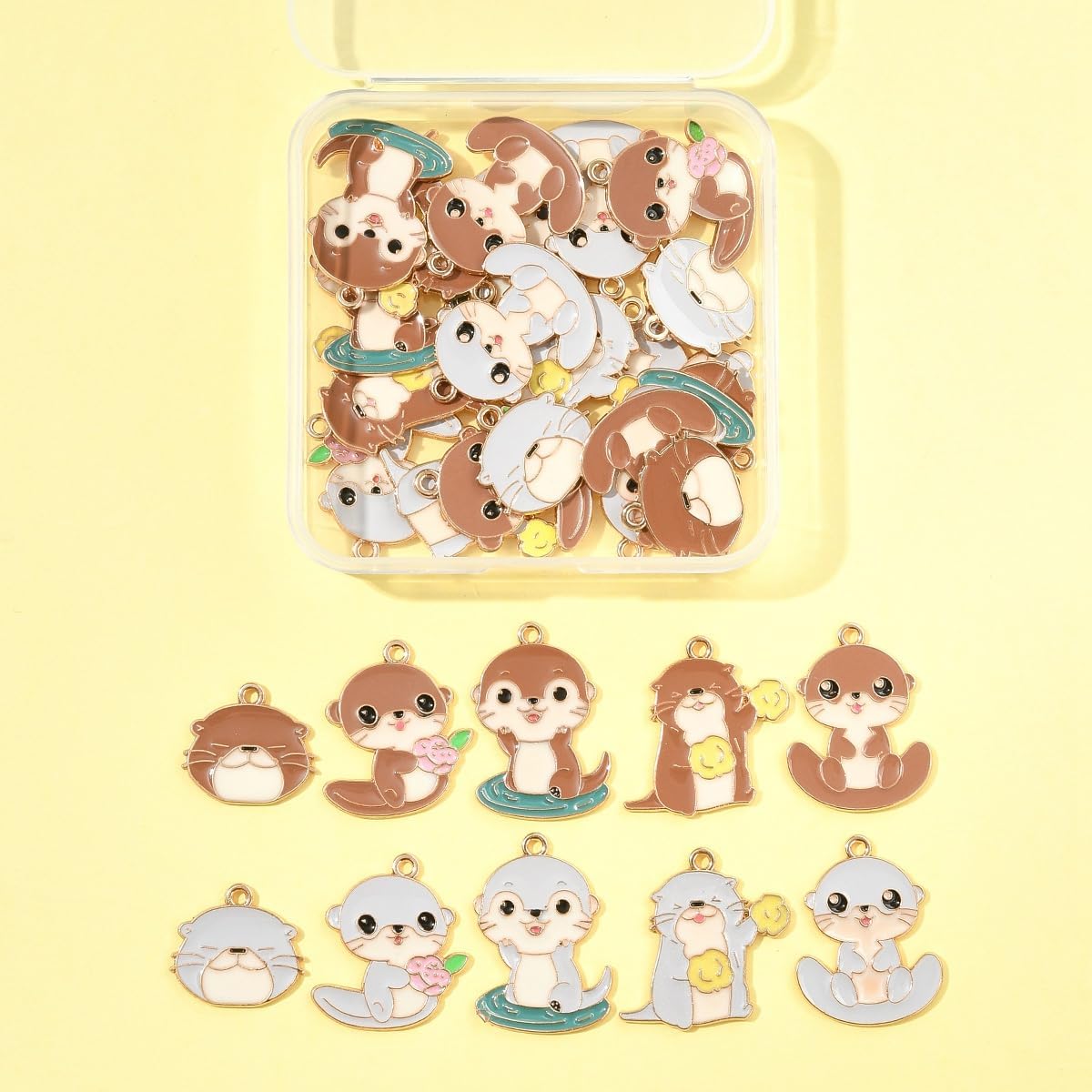 10-60Pcs Assorted Charms for Jewelry Making Animal Christmast Cute Pendants Charms for Necklaces Bracelets Earring Making and Crafting Craft Gift - Image 7