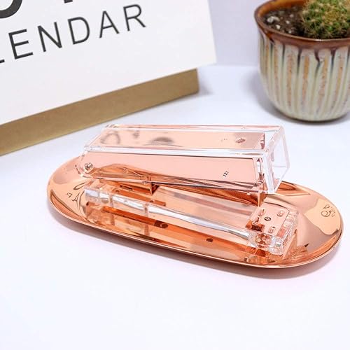 Miniatura 2 de Multibey Engrapadora resistente 266 246 estándar clásica negro y transparente, suministros de oficina, accesorios de escritorio, papelería de