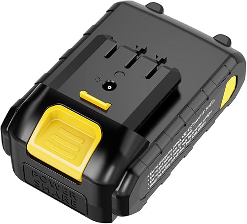 Somorei 1 soplador de hojas inalámbrico de batería de 20 V repuesto para soplador pequeño solo batería cargador no incluido