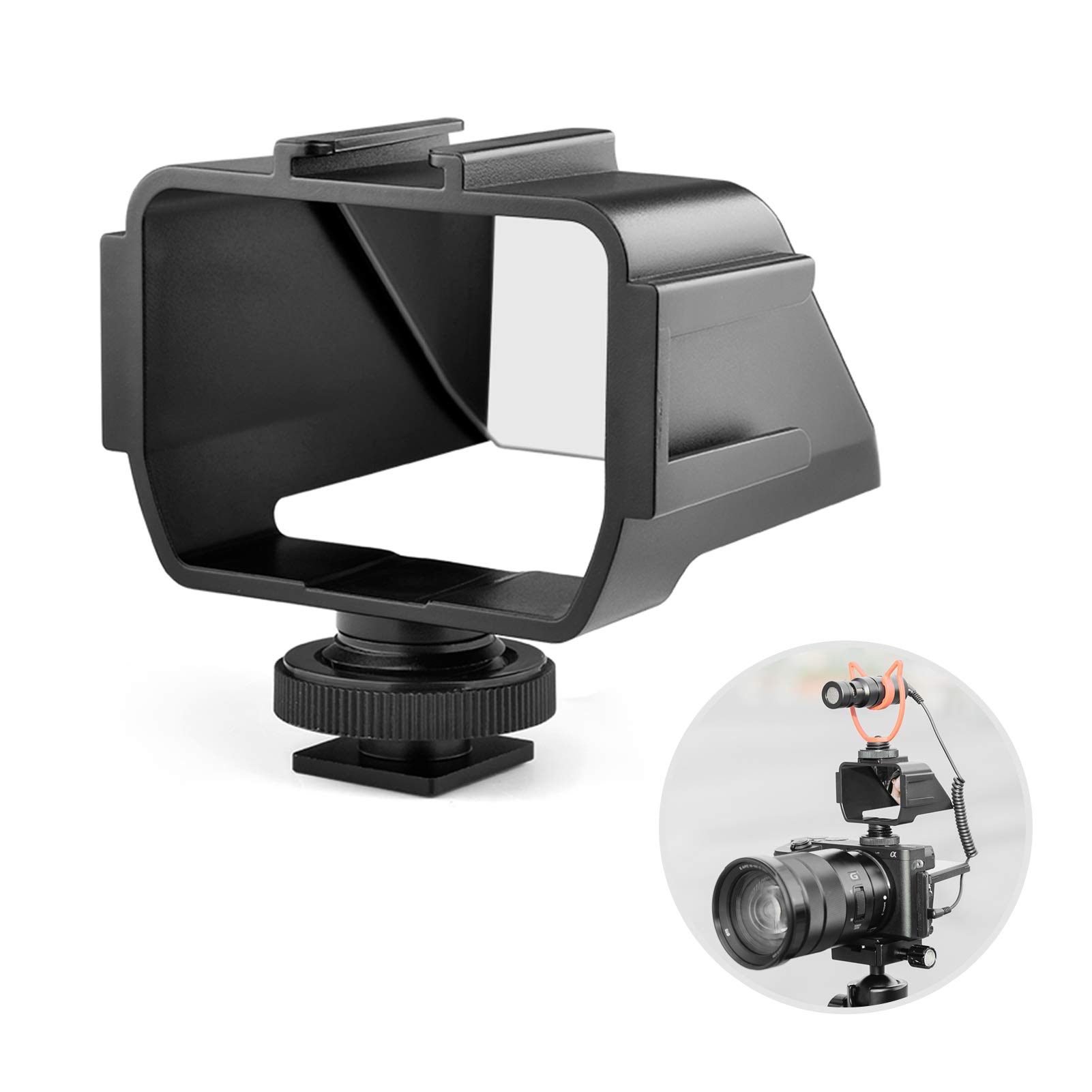 Amazon.com : Andoer Universal Camera Selfie Vlog Flip Up Mirror