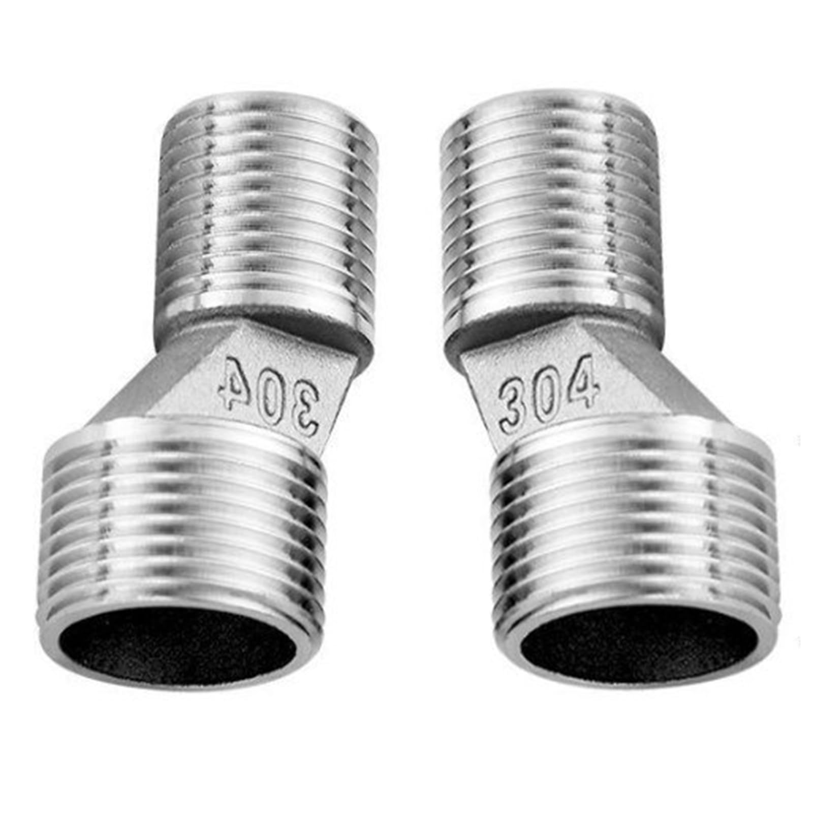 Kfwfuaee 50Mm Steel Faucet Extension Adapter Plumbing Adapter Eccentric Pipe Adapter Easy Installation For Wall Fixture Alignment