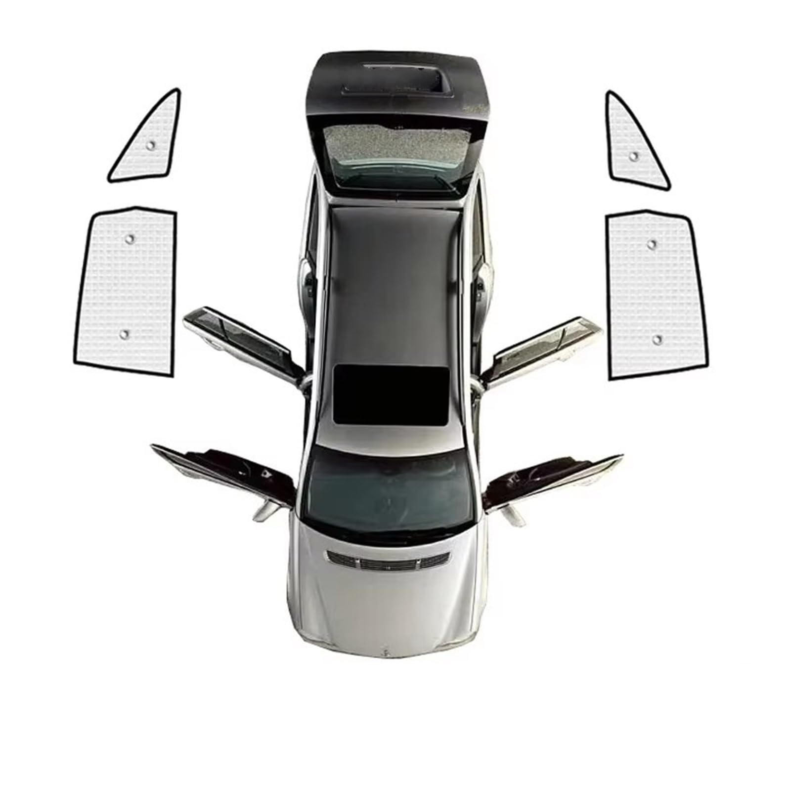FenêTre Cache Soleil pour CR-V 2007-2011 Solution Anti Chaleur