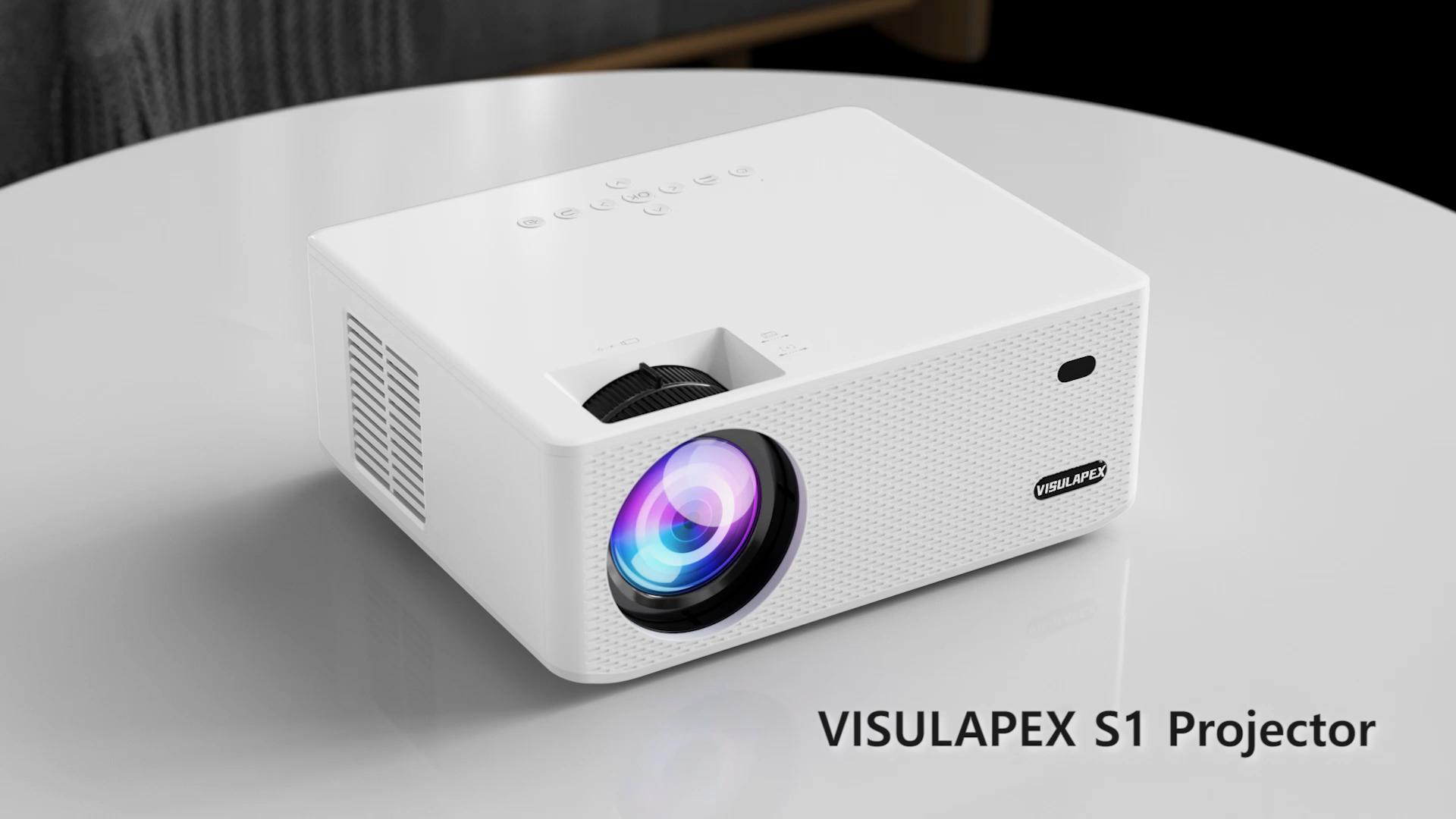 Amazon.com: VISULAPEX Projector, 5G Bluetooth WiFi Portable