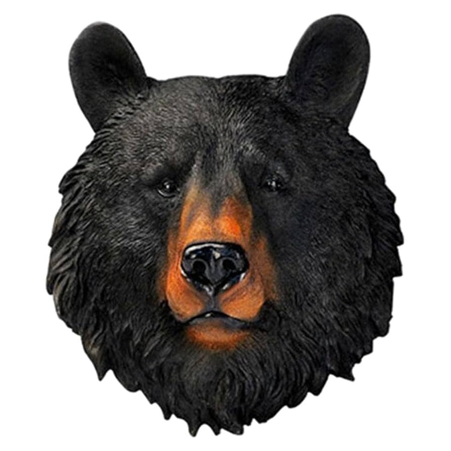 Amazon.co.jp: TinaLexia 野生動物の頭の壁の彫刻に取り付けられ