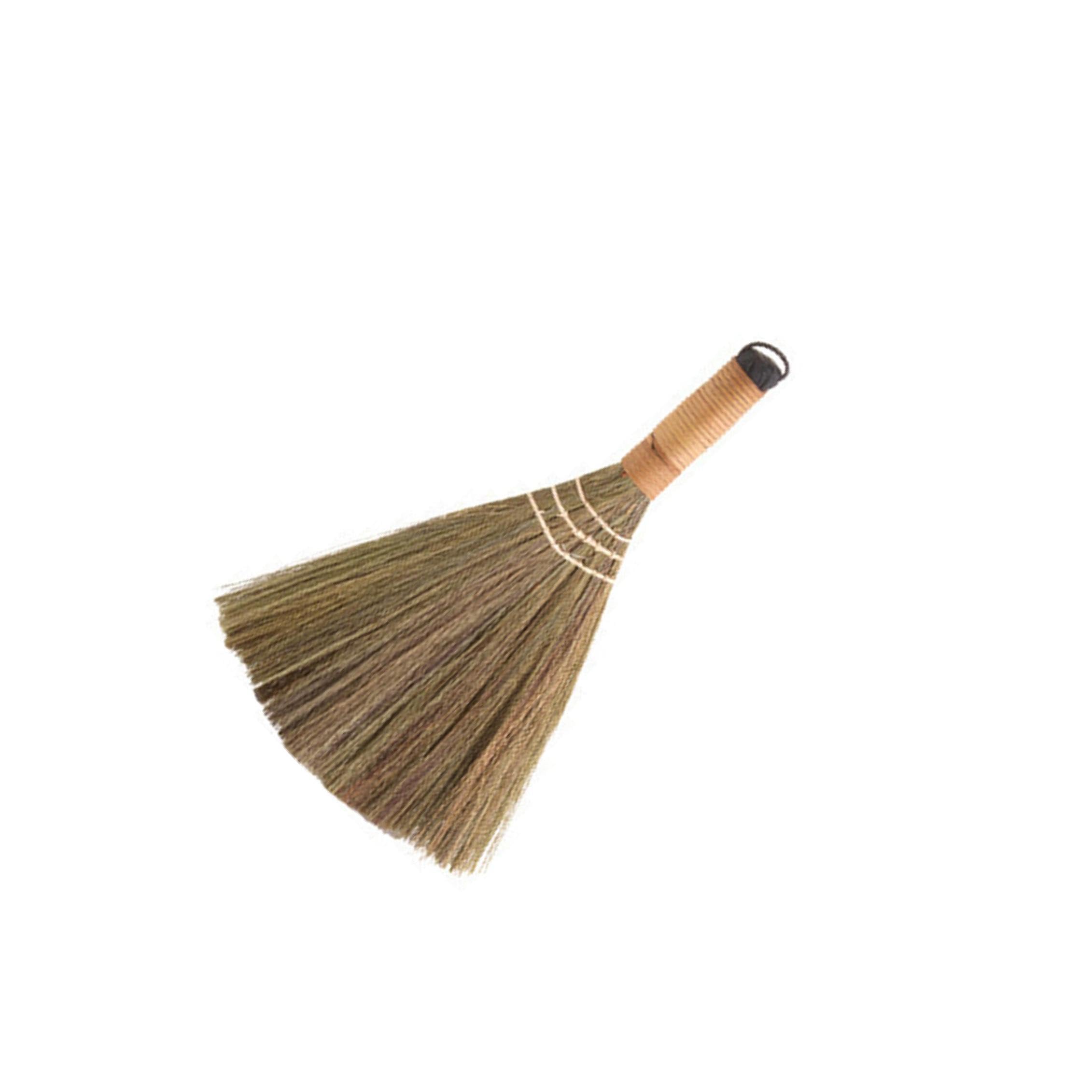 ALCXAZS Whisk Sweeping Hand Handle Broom Retro Style Adds Elegance While Being Effective Cleaning Tool For All Spaces Retro Straw Soft Broom Cleaning Indoor