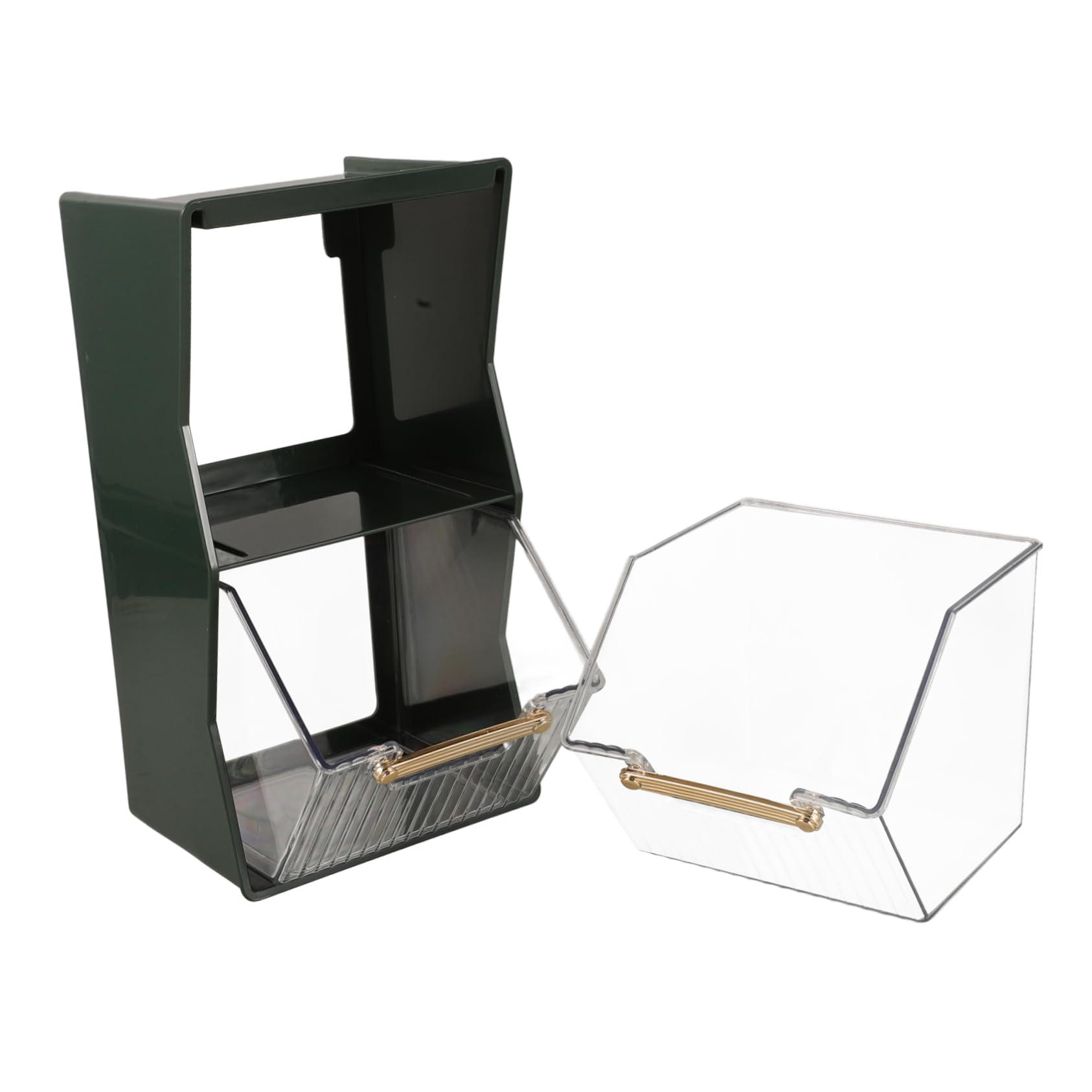 COLLBATH Storage Box Tea Bags Tea Bag Dispenser Tea Packet Organizer Multi-Function Tea Bag Rack Tea Coffee Bag Holder Home Tea Bag Rack Coffee Station Accessories The Pet re-usable