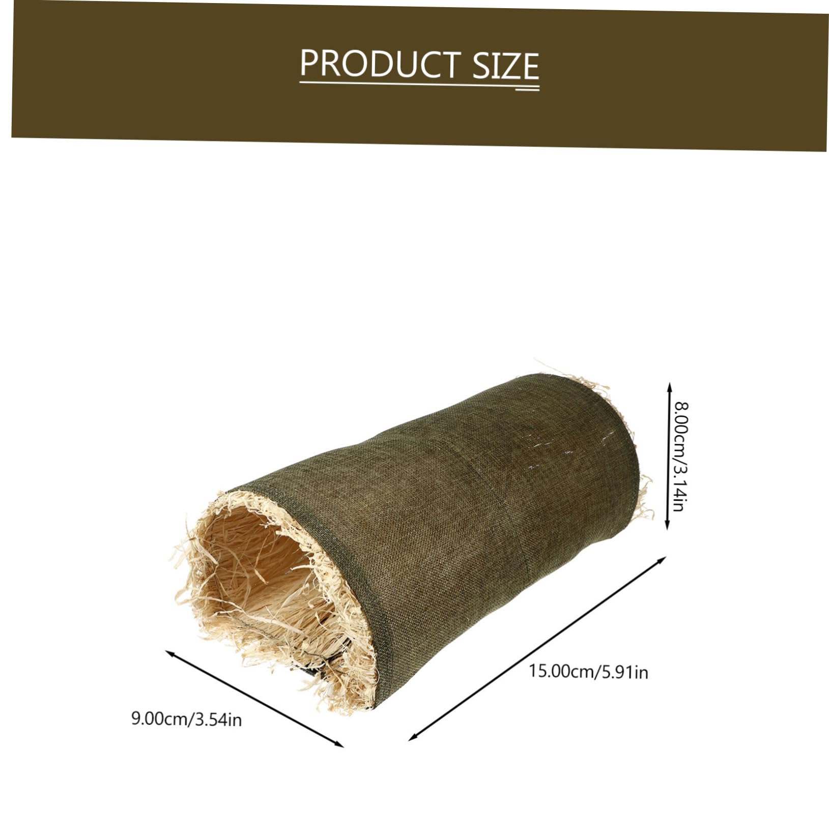 POPETPOP Bunny Rabbit Tunnel Hamster Sleeping Tunnel Soft Nesting House for Small Animals Warm Comfortable