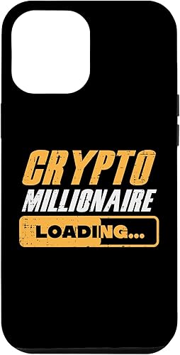 Vista 64 de Funda para iPhone 14 Pro Max Crypto Millionaire Loading Cryptocurrency Trader Hombres Mujeres
