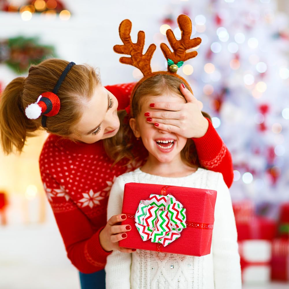 YUJUN 24 x Weihnachtsschleifen