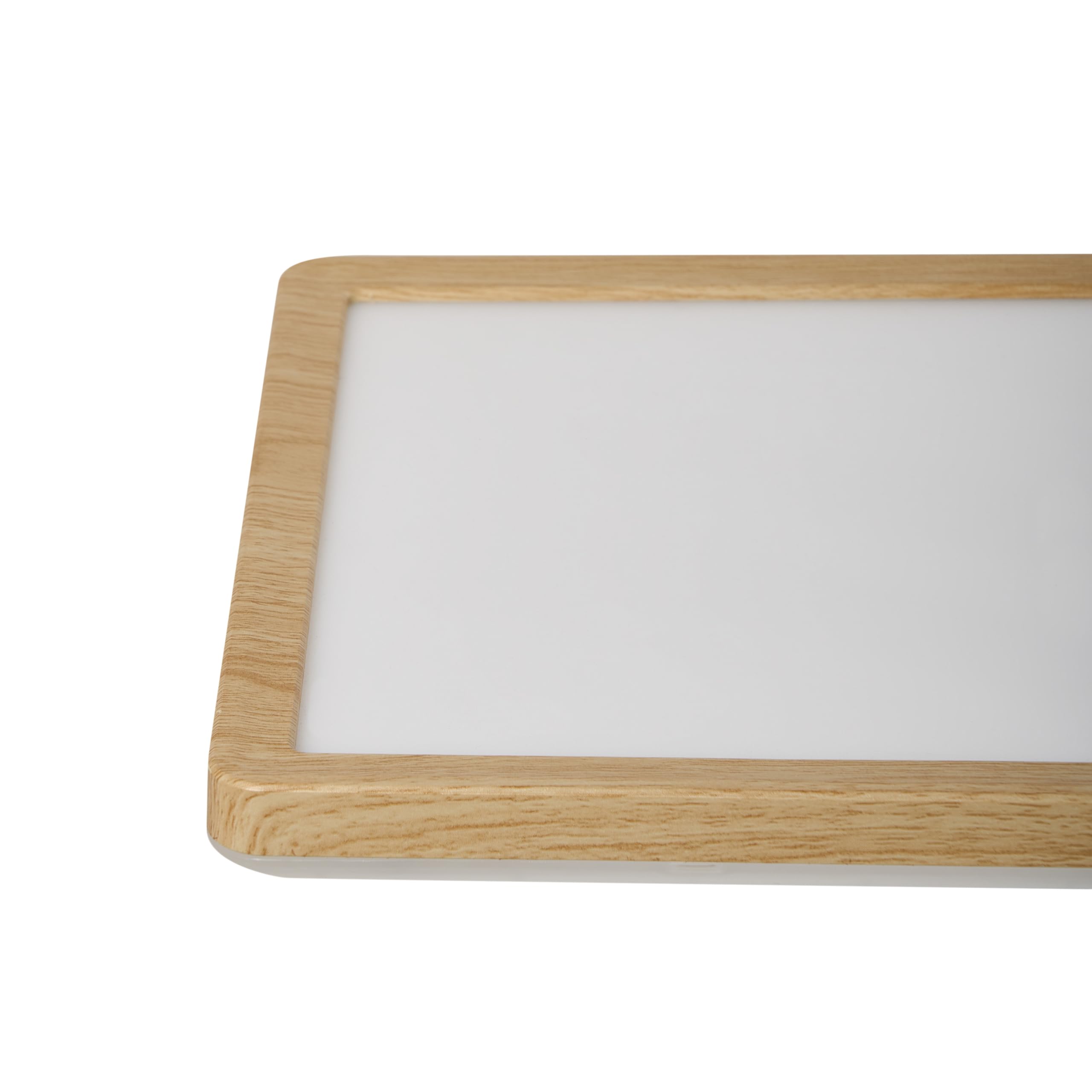 Lampa sufitowa płaska plafon LED panel natynkowy jasnobrązowy Ardenza