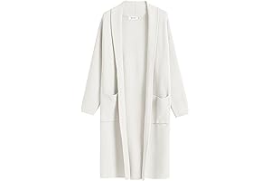Women's Ultra-Cozy Longline Cardigan: The Epitome of Warmth and Comfort