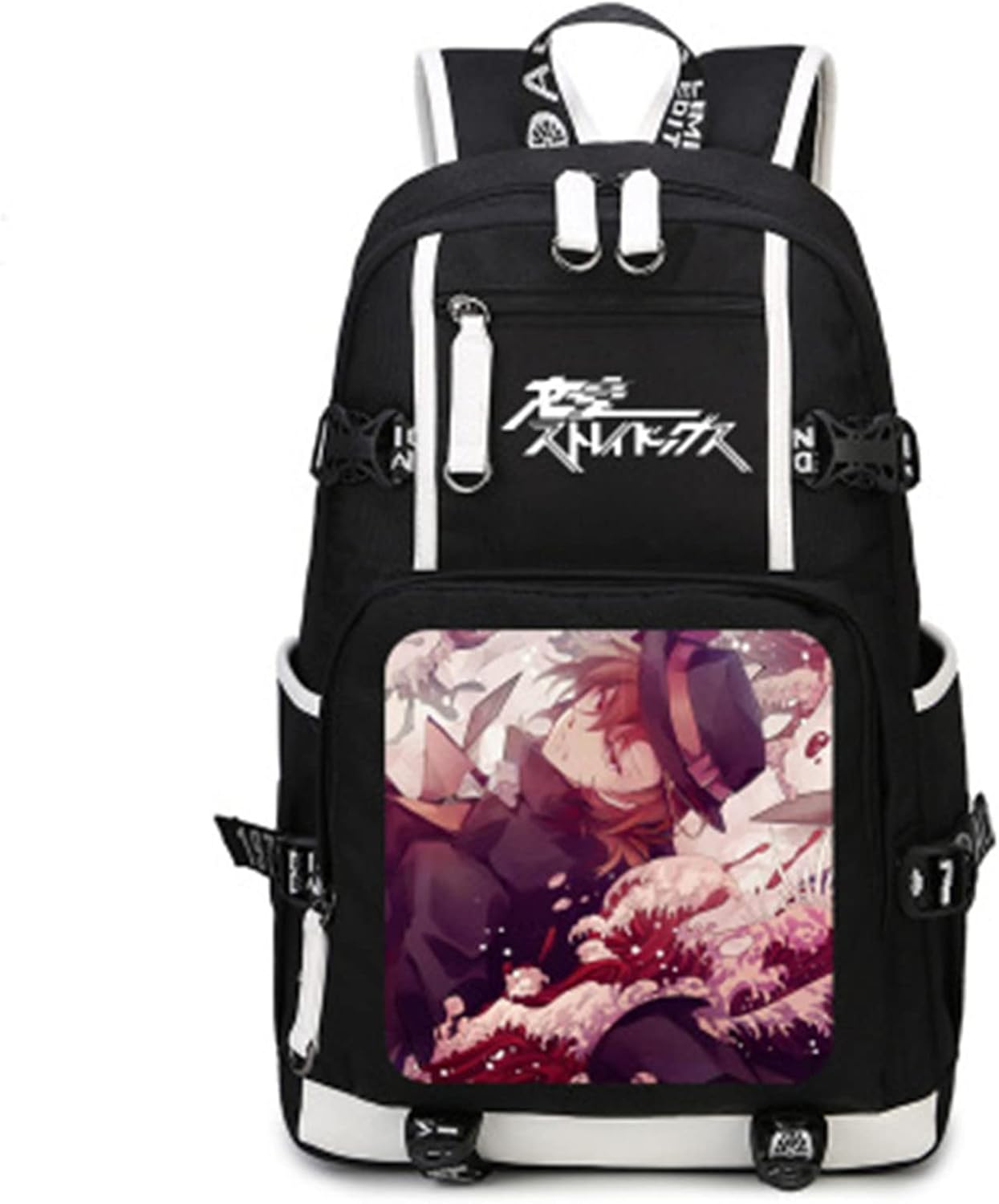 Anime Bungo Stray Dogs Backpack Student Bag Daypack Shoulder Bag Book Bagpack School Bag N5