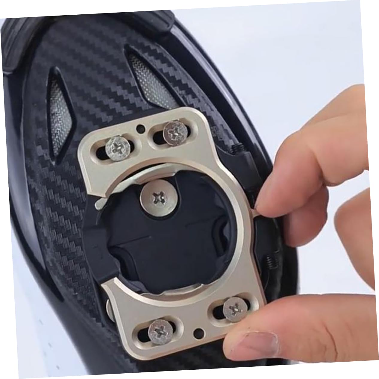 BESTonZON 2pezzi Tacchette Per Bici Da Copritacchette Per Accessori Per Scarpe Da Pedali in Materiale Resistente Adatto Per Mountain Bike