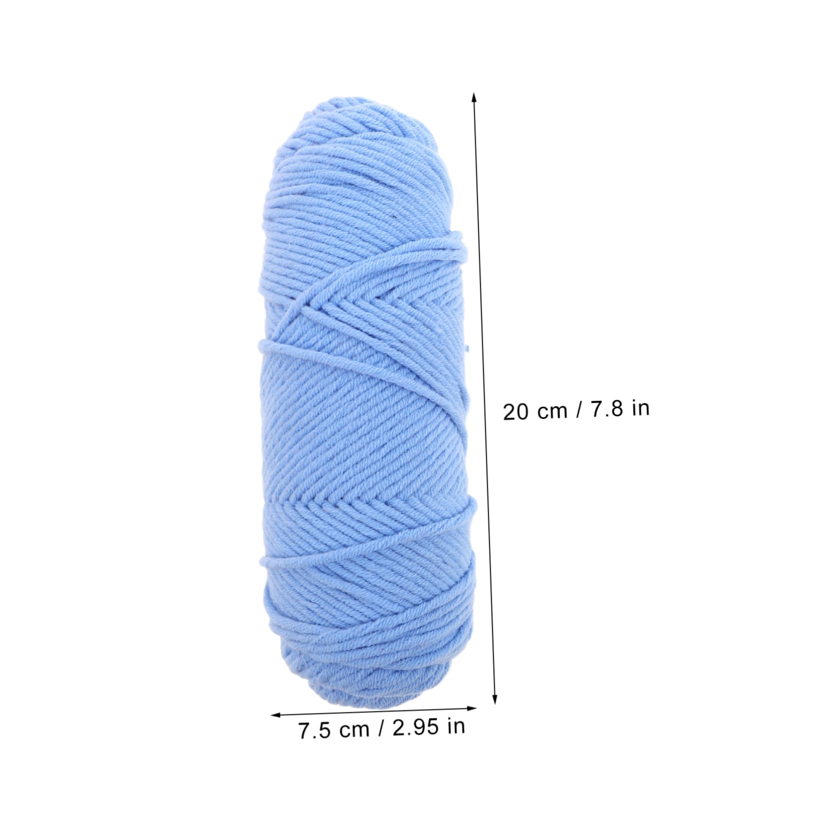 Yarn in Cotone 8ply, 7 Pezzi, per Fai e Uncinetto
