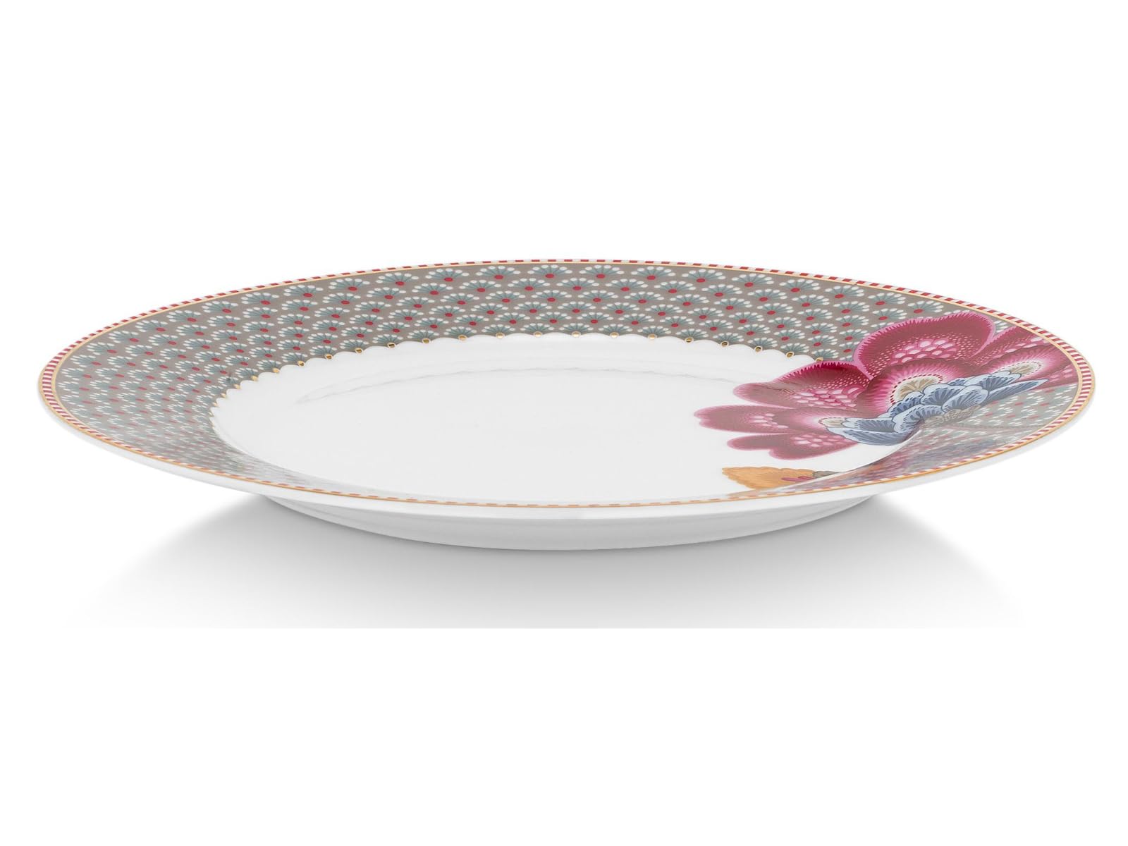 Pip Studio Blooming Tales Khaki Frühstücksteller 21cm