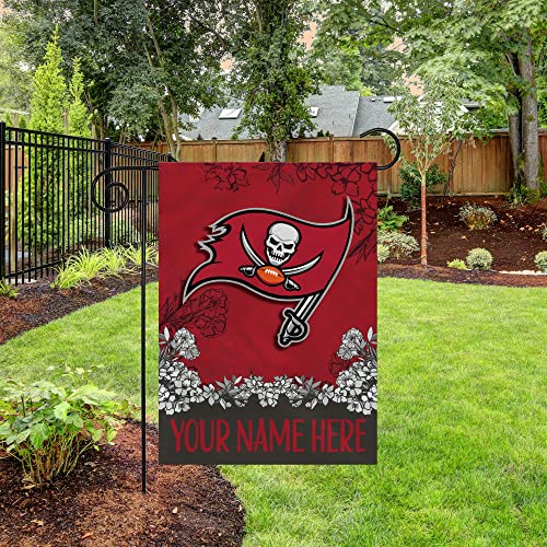 Image of Rico Industries NFL Standard /Primary Personalized 13 inch x 18 inch Double Sided Garden Flag