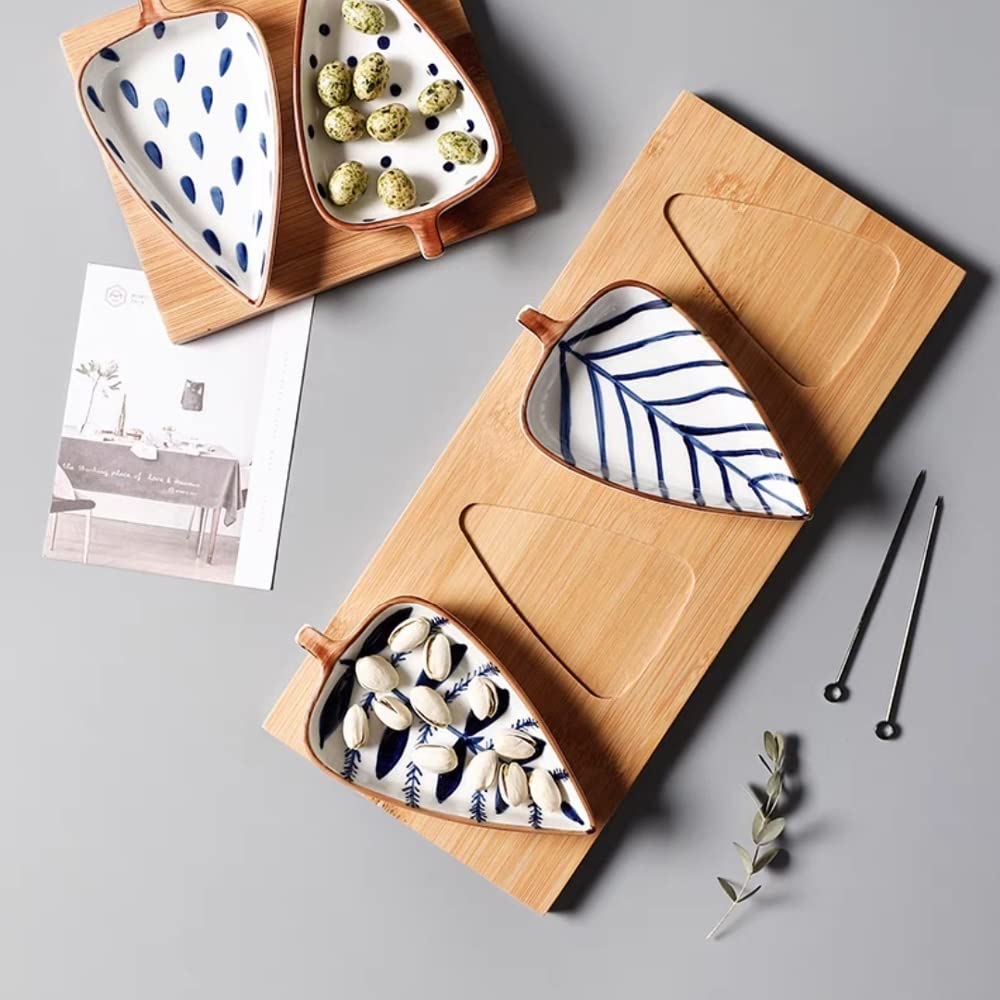 RWRAPS Vorspeisenteller, Snackschalen, Moderne Snacks mit Tabletts, kreative Gerichte, Snacks, Obst, Trockenfrüchte, Desserts, Desserts, Kekse, Gerichte (grau)
