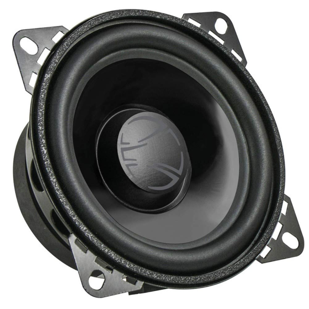 2 altoparlanti compatibile con PHONOCAR SELECTION 02081 woofer 10,00 cm 100 mm 4" di diametro 50 watt rms 140 watt max 4 ohm 90 db spl auto, a coppia