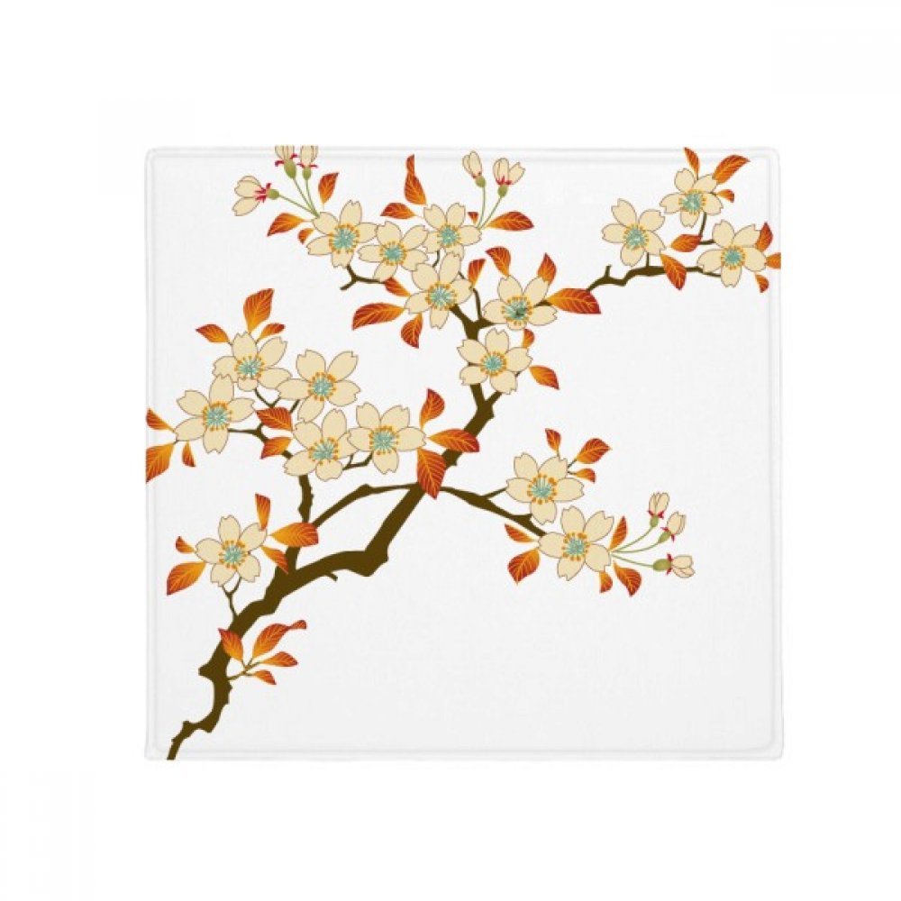 Tapis de sol plante feuille 50x50cm pour salon et cuisine