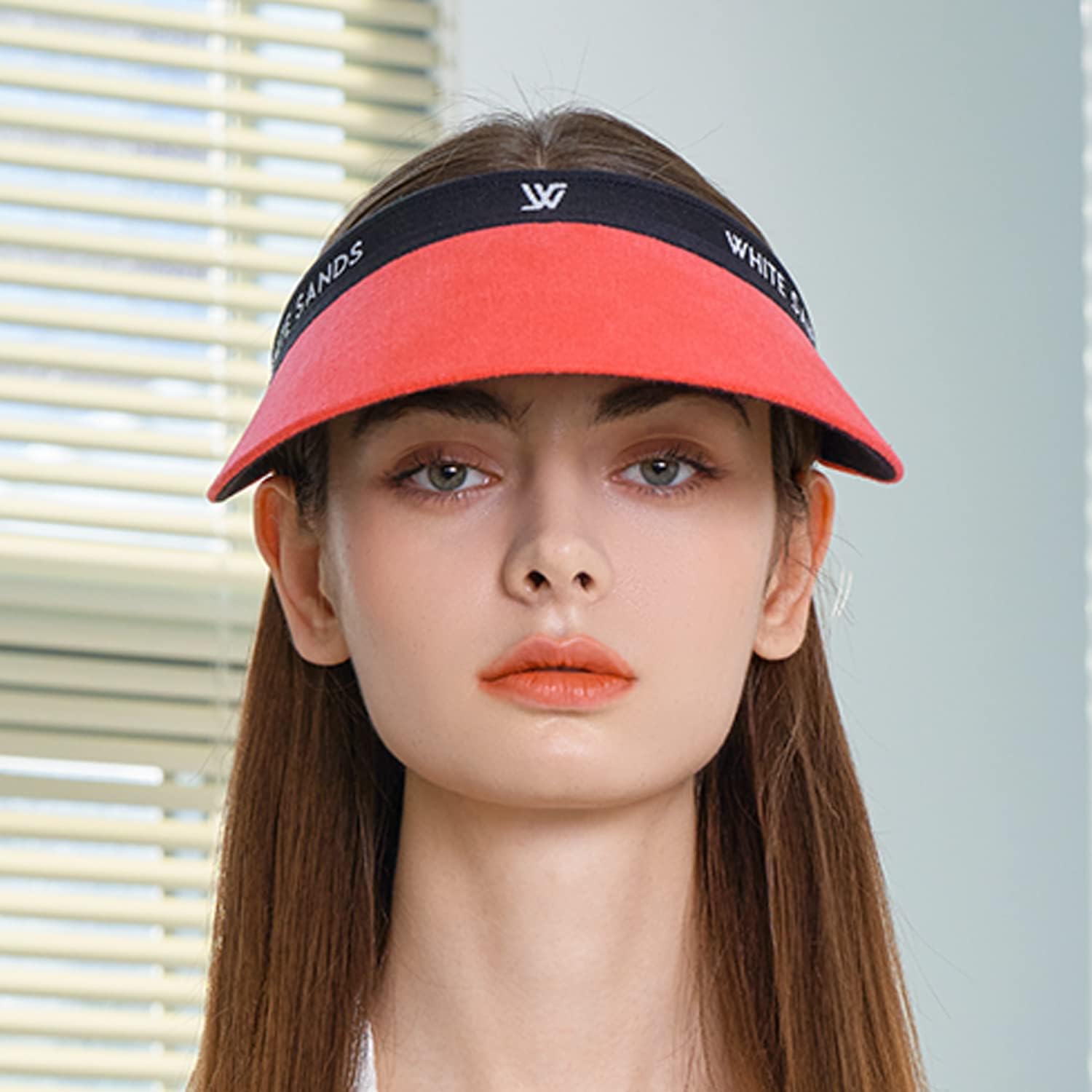Reversible Linen Sun Cap Two-Tone Sun Visor CHAMELA