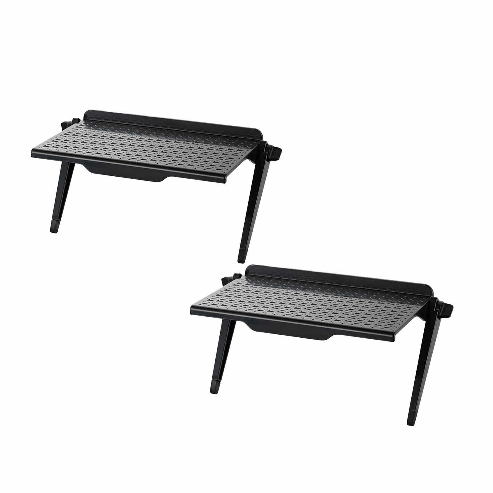 2pcs tv top Shelf Adjustable Screen Shelf TV Monitor Top Bracket ，Router Rack Adjustable Installation Media Box, Game Console, Router TV, Camera Frame
