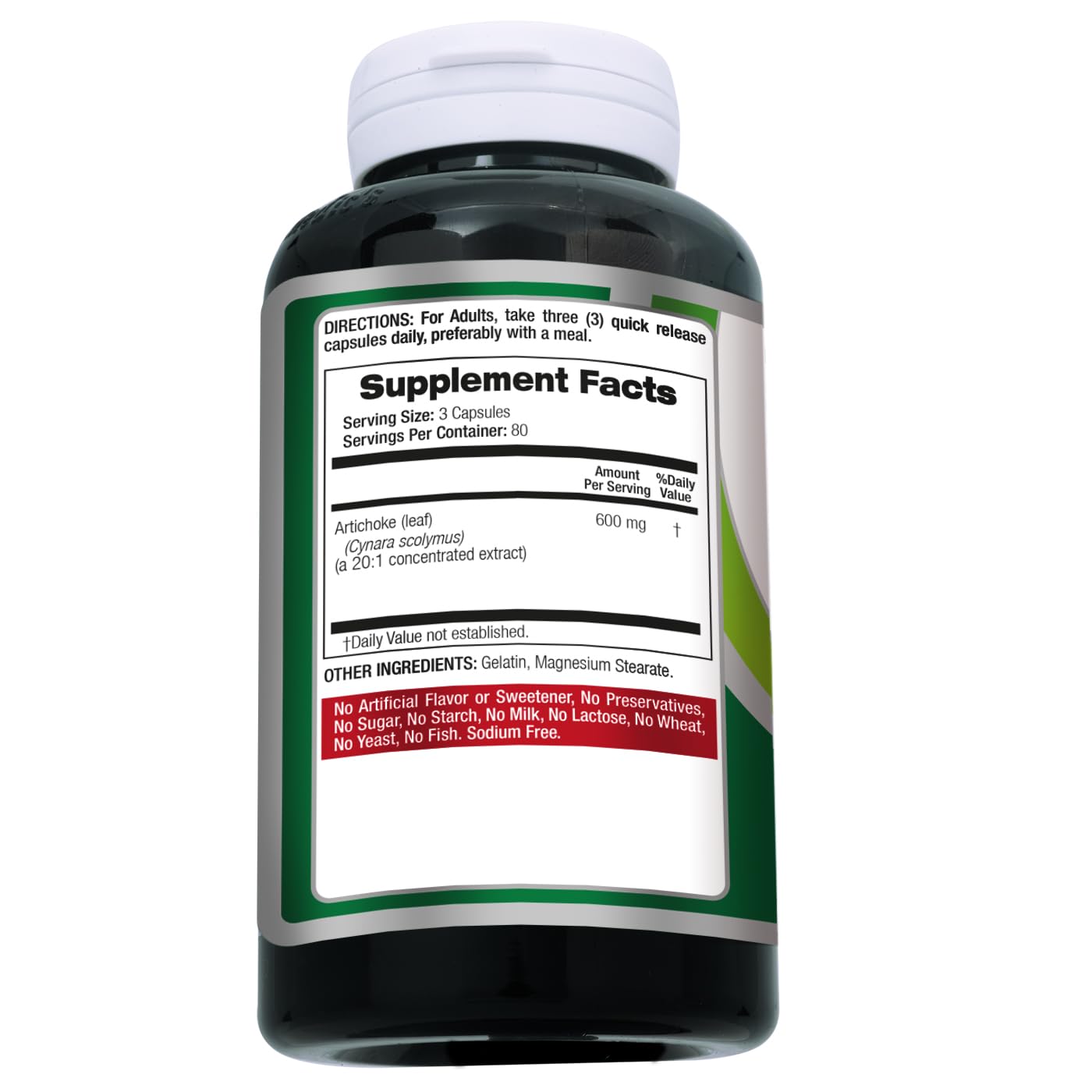 FITO MEDIC'S Artichoke Capsules 240 Count | Alcachofa Supplement — Amazon image 9