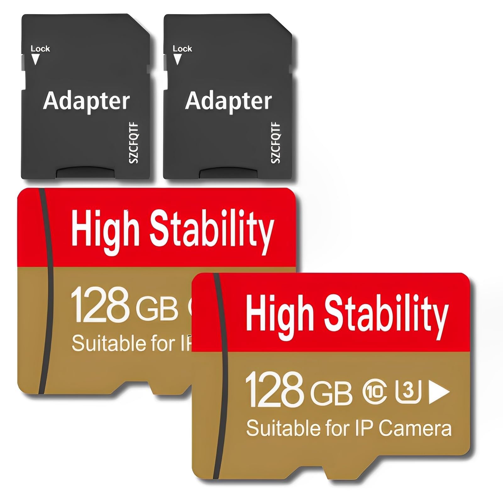 Tarjeta de memoria, tarjeta micro TF U3 V30 4K UHD de alta estabilidad para cámara de seguridad y GoPro y acción/cámara al aire li