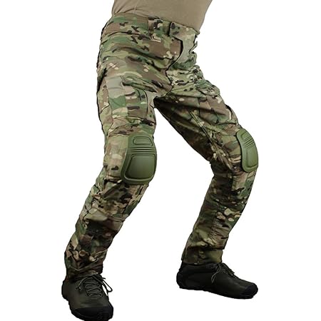 Amazon 迷彩 サバゲー コンバット パンツ ミリタリー アウトドア エアガン マルチカモ 迷彩服 メンズ マルチカム ロングパンツ Cp 28 戦闘服 通販