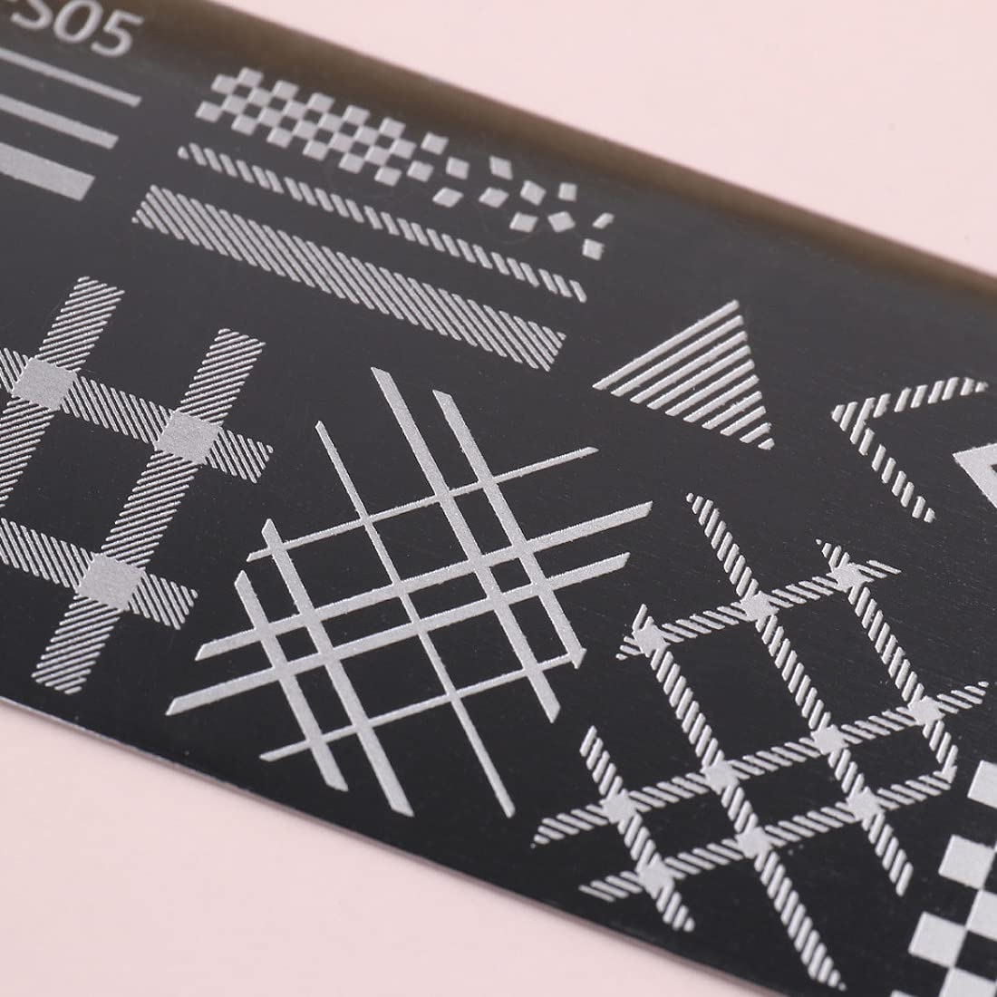 Nail Art Trilogy, Nail Template, Nail Art and Sealing Machine, Unique Snowflake e vari design a reticolo
