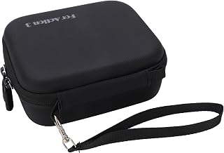 Vikye Portable Action Camera Storage Bag, Travel Carrying Case Hard Shell Carrying Case Suitable for DJI Osmo Action 3