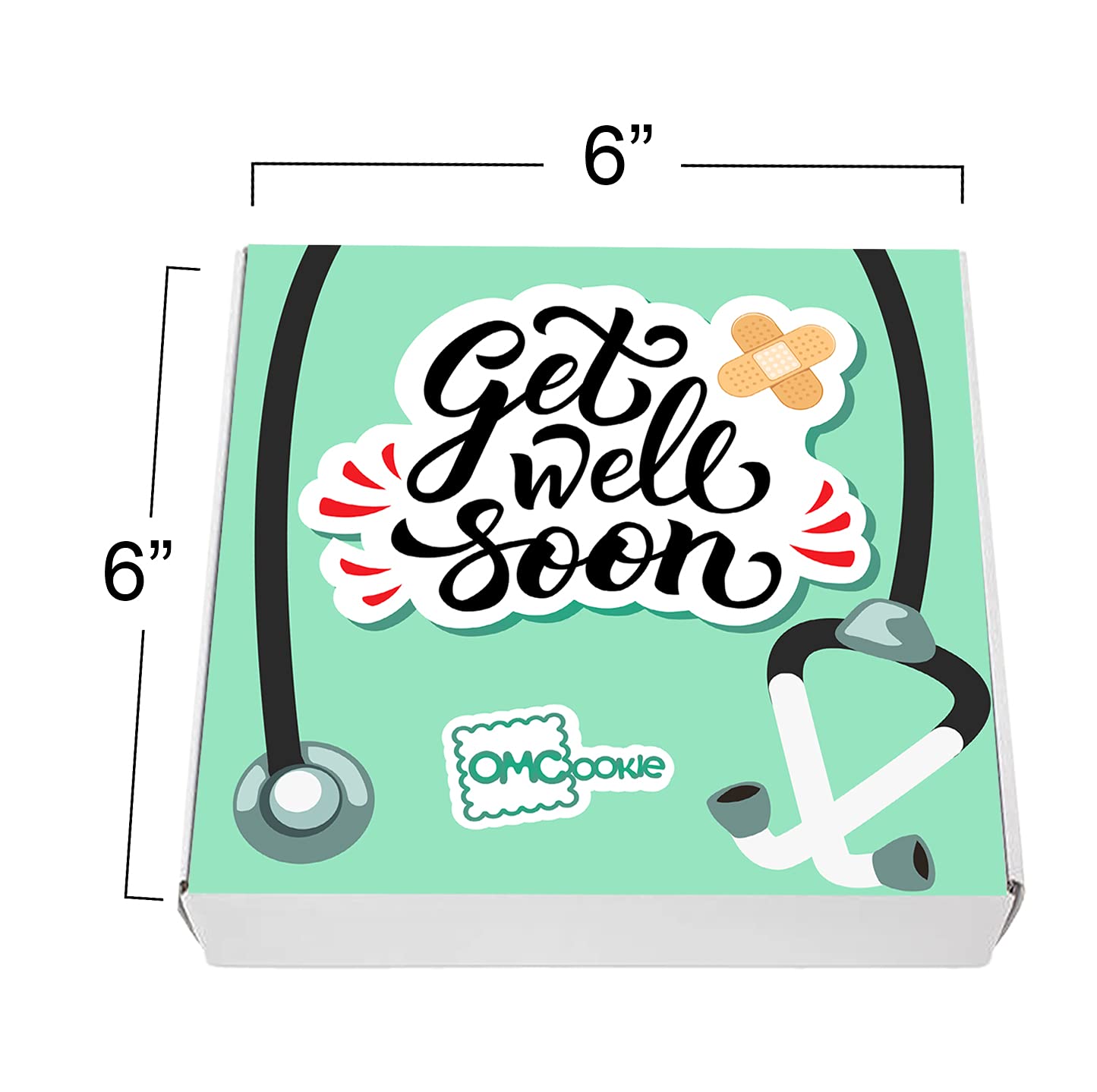 Buy Get Well Soon Gift Cookies Basket Box 4 PACK For Kids and Adults