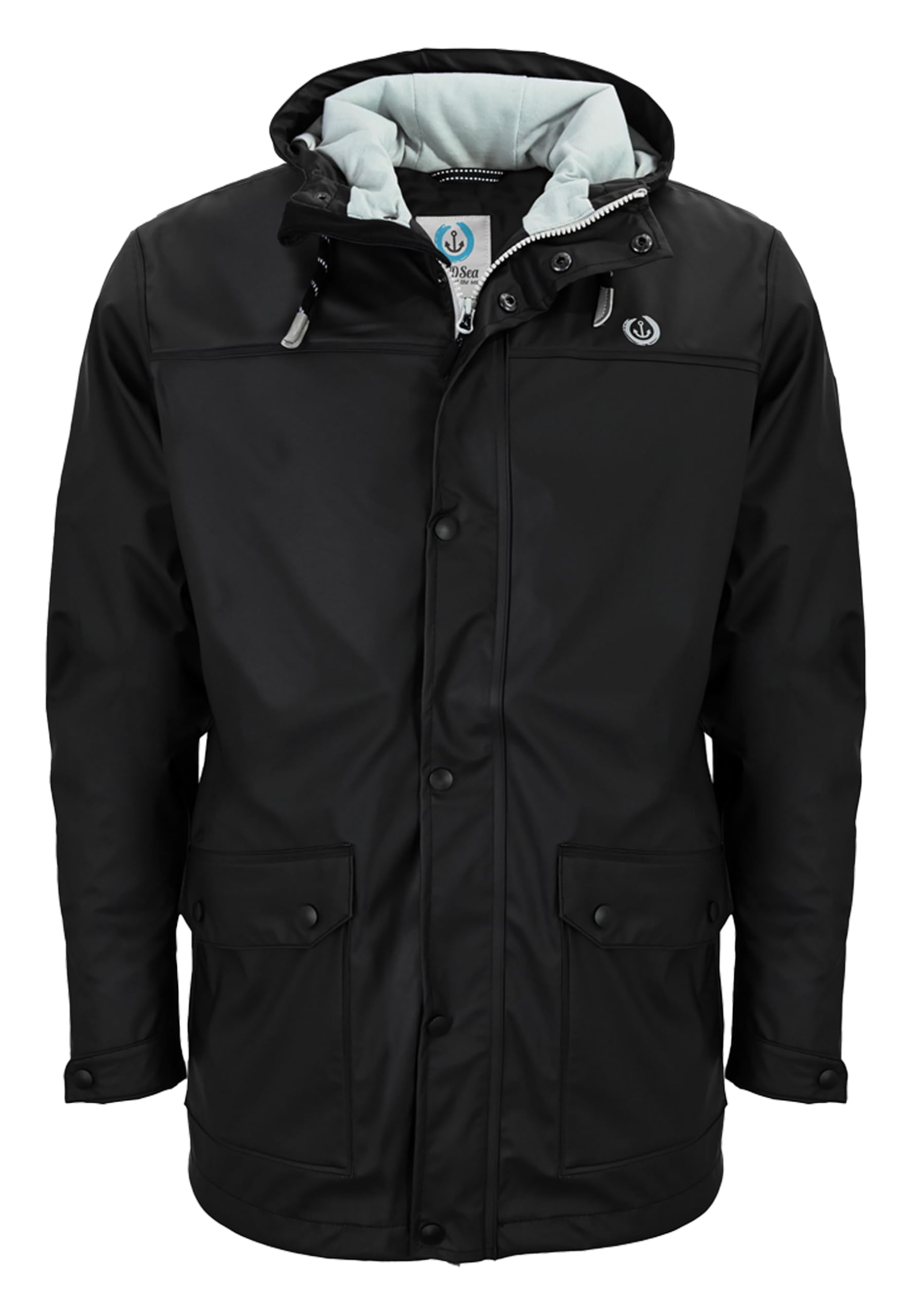 MADSea Herren Regenjacke Friesennerz warm mit Fleece gefüttert