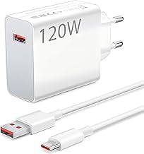 120W Rapido Caricatore USB con Cavo USB C 1M per Mi Turbo Charge Caricatore Rapido Charge Turbo per Xiaomi 14 Ultra 14T13T 13 12T 11T Pro 12,Redmi Note 13 12 11S 10Pro,Mi 11 Ultra 11i,POCO X6 M6 Pro