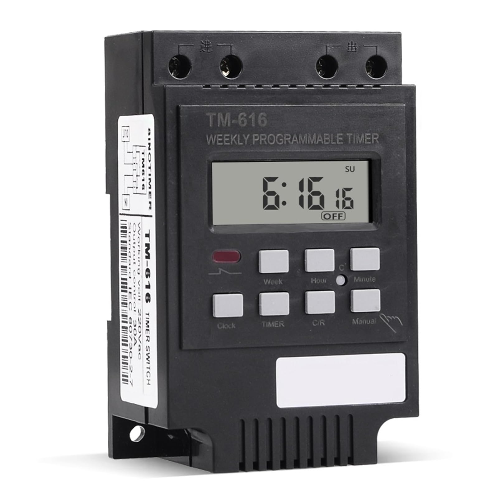 Amazon.com: RWRAPS 30AMP Control Load DC 12V Timer Switch 7 Days
