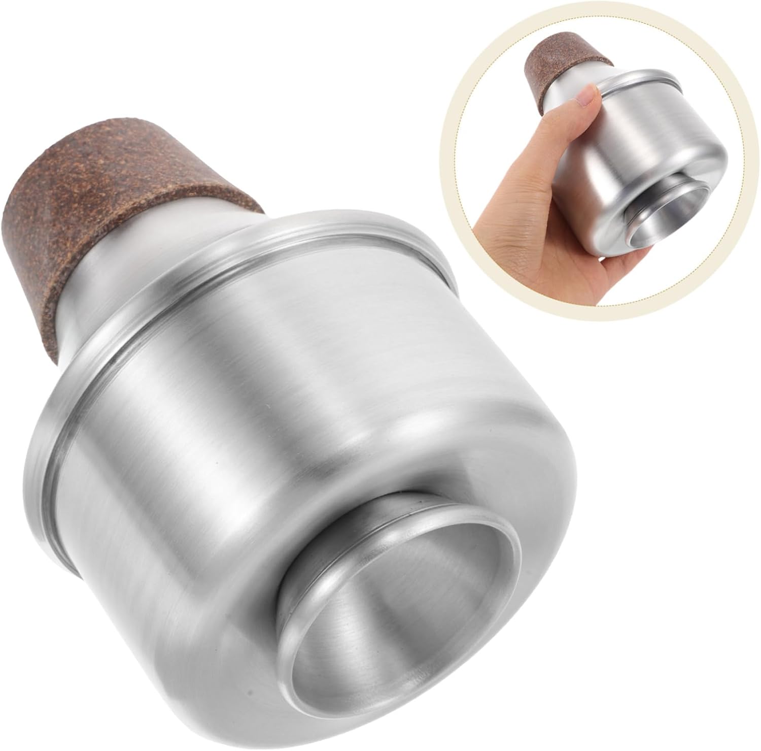 Toddmomy Mute for Trumpet Lightweight Straight Cornet Mute for Beginners and Students Portable Design for Easy Practice Anywhere Brass Instrument Accessory