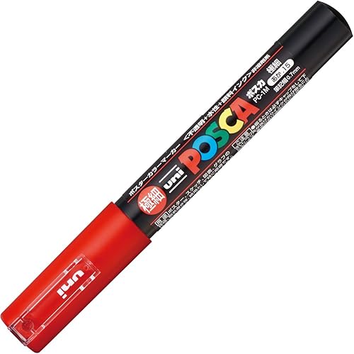 Vista 9 de Uni acuosa bolígrafo Uni posuka ultra-fine amarillento PC1 M.5 10 piezas Verde guisante