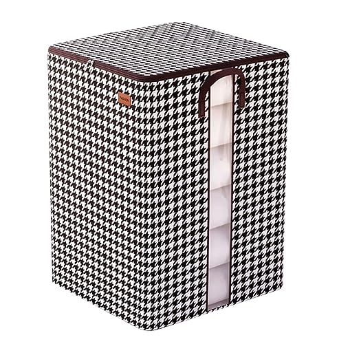 Bolsas almacenaje ropa mantas de gran capacidad 100L con ventana 2