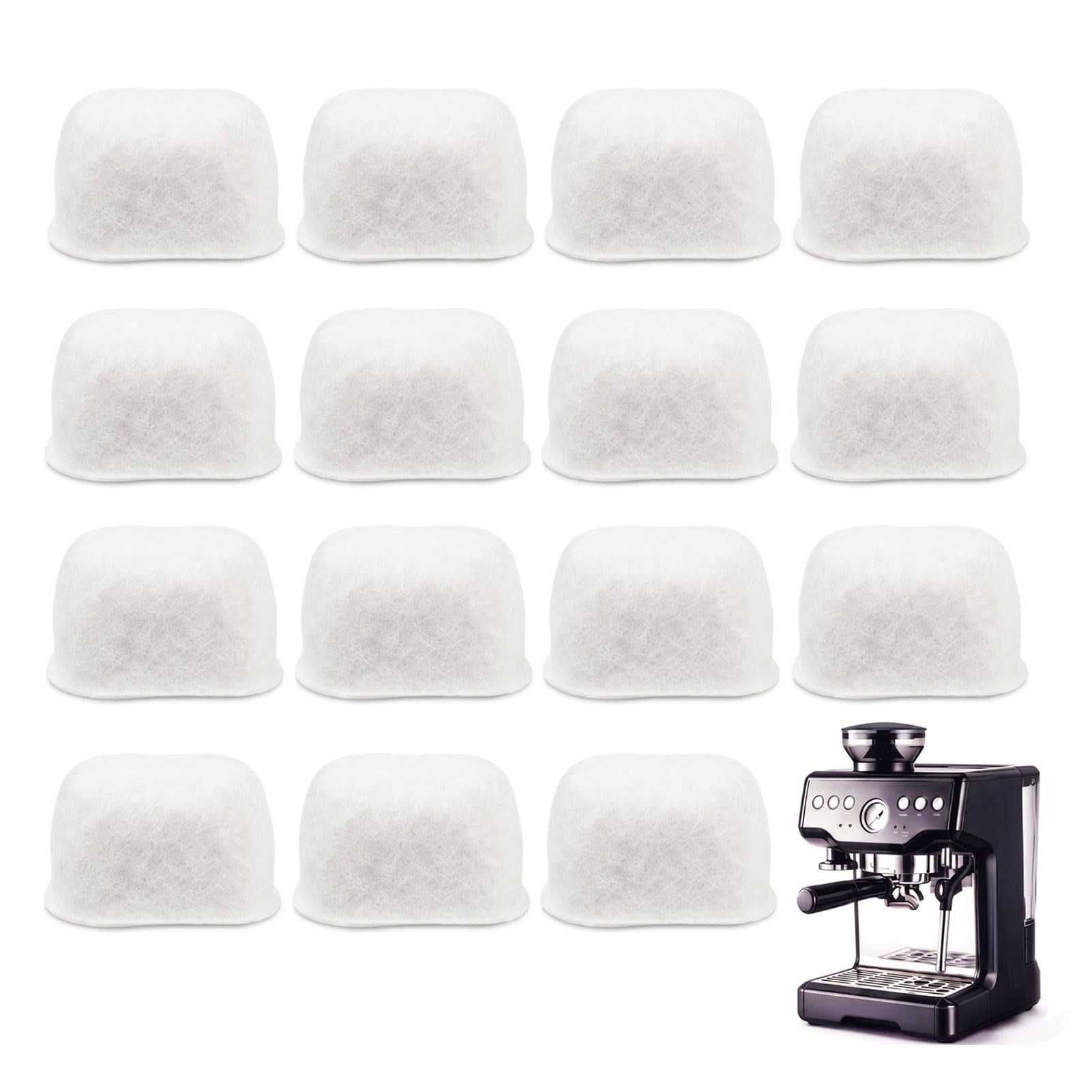 Water Filter Inserts Compatible with Ninja Luxe Cafe 15 Pack