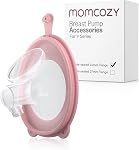 Momcozy Original V1 Pro/V2 Pro Breast Pump Replacement Accessories,Milk Collection Cups Only for Momcozy V1 Pro/V2 Pro, 2 Pack