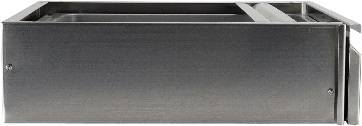 Component Hardware 20" W x 20" L x 5" D Stainless Steel Heavy Duty Drawer Assembly with ABS Plastic Pan
