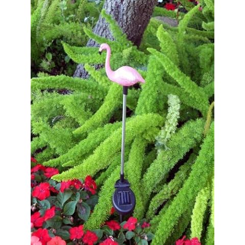 Unido Box Flamingo Solar Garden Stake Light LED Color-Changing, Set of 2 Cover