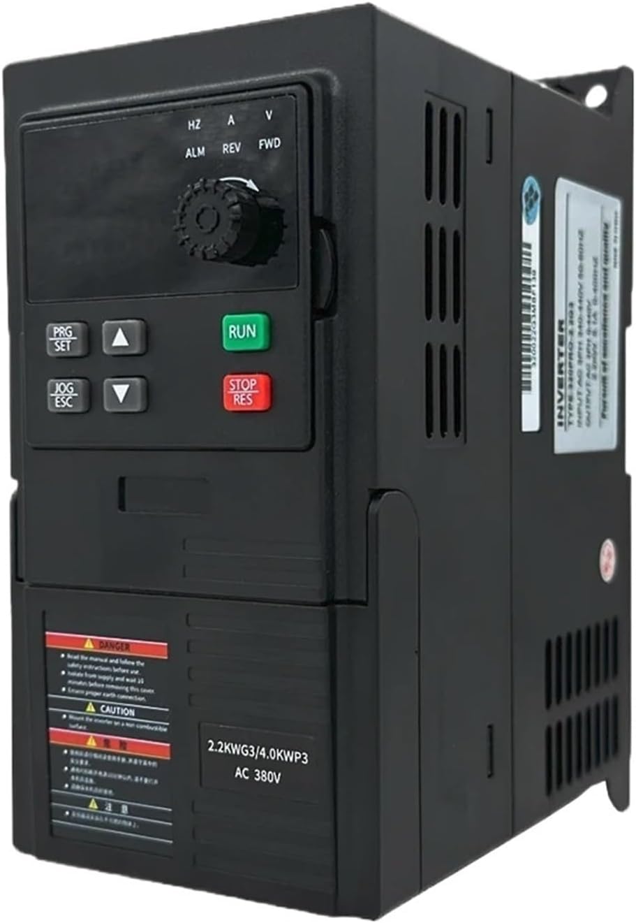 1pcs 380V pro VFD Variable Frequency Drive Converter Inverter 1.5/2.2/3/4/5.5KW 220v 3-Phase Motor Speed Controller(ZUKED-380V-3KW)